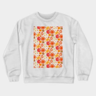 Floral pattern - beautiful floral design - floral illustration Crewneck Sweatshirt